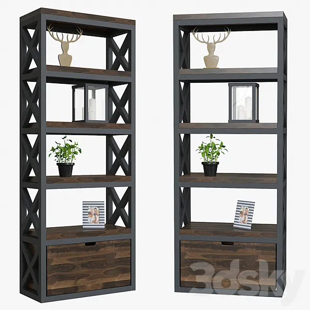 BRISTOL shelving 3D Model