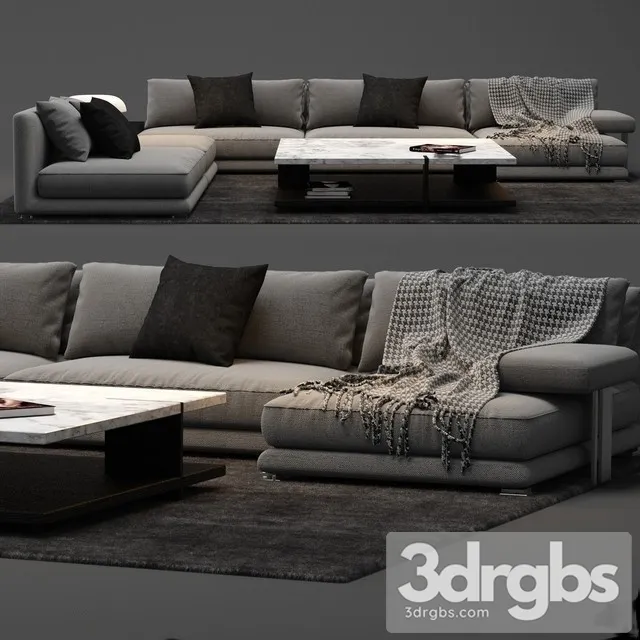Bristol Sofa 01 3D Model Download Bristol Sofa 01 3D Model Download