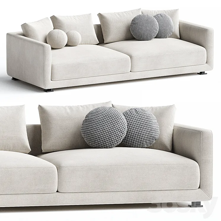 Bristol Sofa 3D Model Free Download