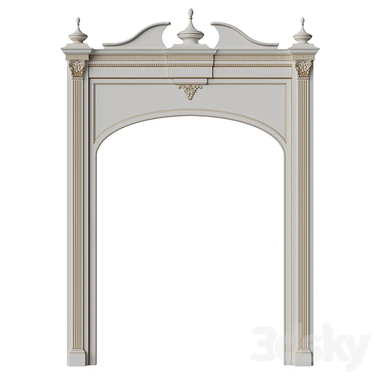 Britanica door portal AtlasLux factory 3D Model Free Download