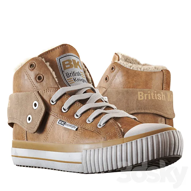 British Knights Roco Brown (Corona) 3DModel