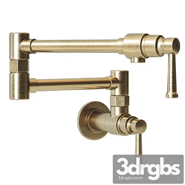 Brizo Artesso Wall Mount Pot Filler 3D Model Download