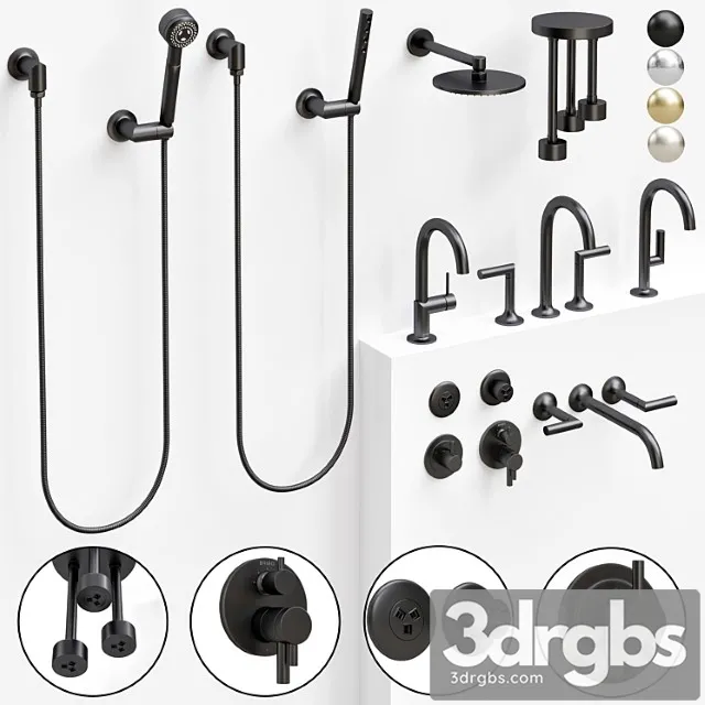 Brizo Bathroom Odin Set 3D Model Download