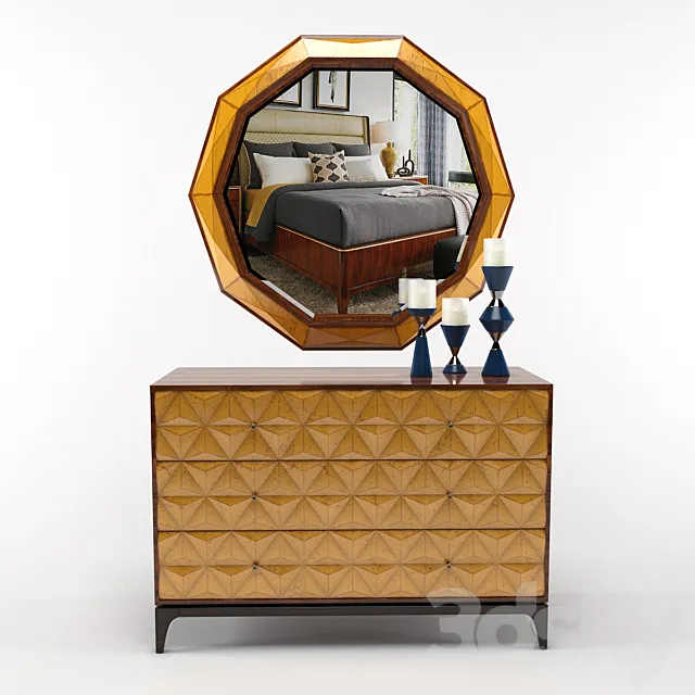 BROADWAY HALL CHEST 3DModel