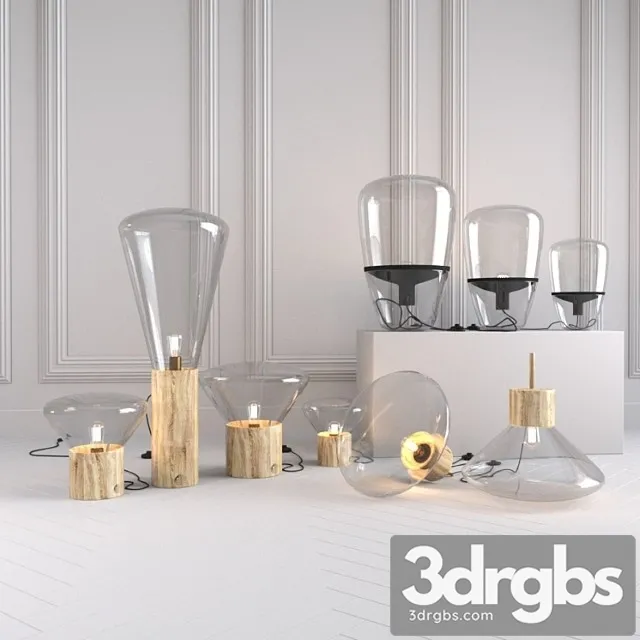 Brokis collection – balloons and muffins 3D Model Download