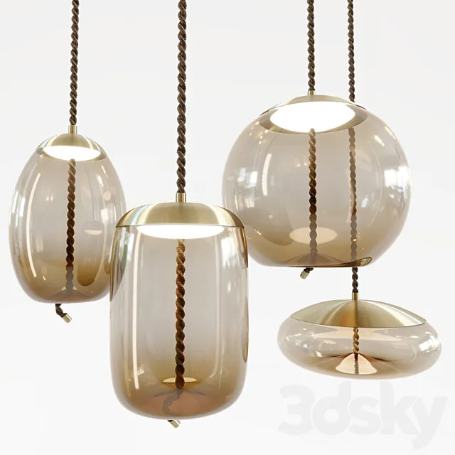 Brokis – Knot Disco Pendant Lamp 3D Model