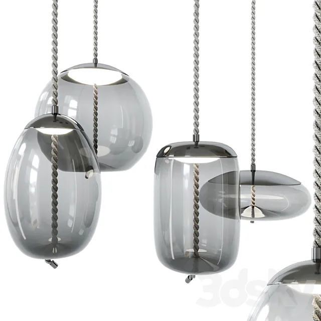 Brokis – Knot Disco Pendant Lamp_2 3D Model