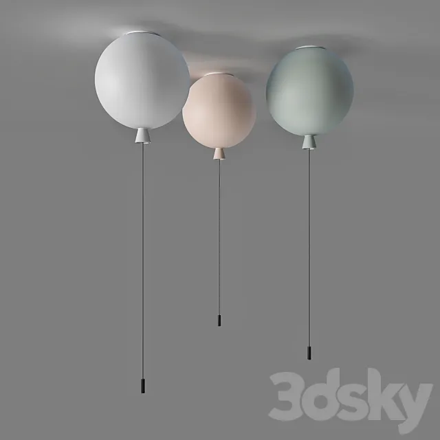 Brokis – Memory Ceiling Light 3D Model