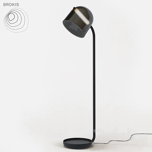 Brokis Mona medium floor 3D Model Brokis Mona medium floor 3D Model