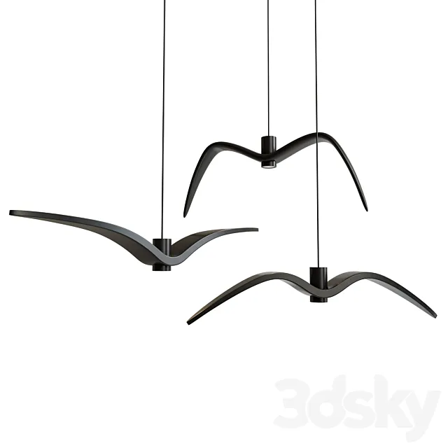 BROKIS NIGHT BIRDS 3D Model BROKIS NIGHT BIRDS 3D Model