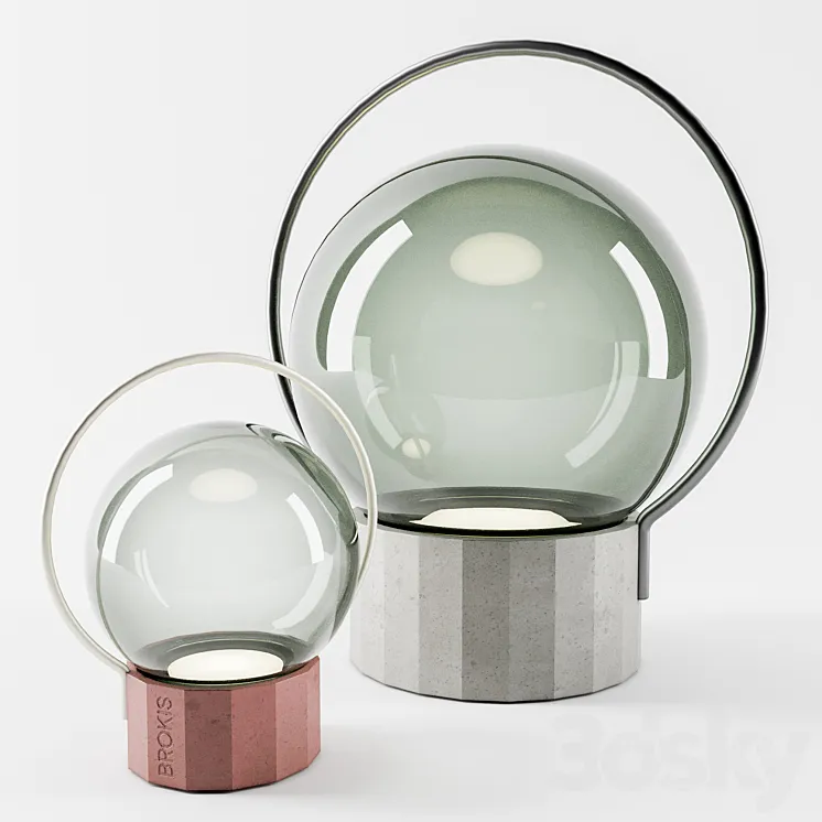 Brokis Sfera Portable collection 3D Model Free Download