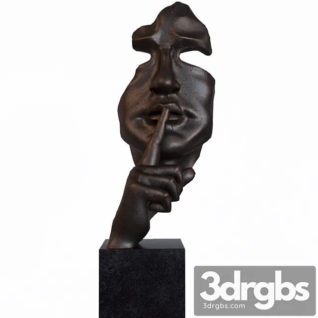 Bronze Mask 3D Model Download