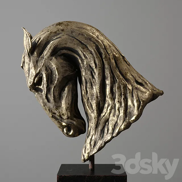 Bronze sculpture 3D Model