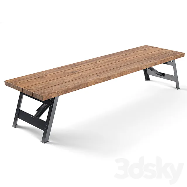 Brooklyn Table Base Satelliet 3D Model Brooklyn Table Base Satelliet 3D Model