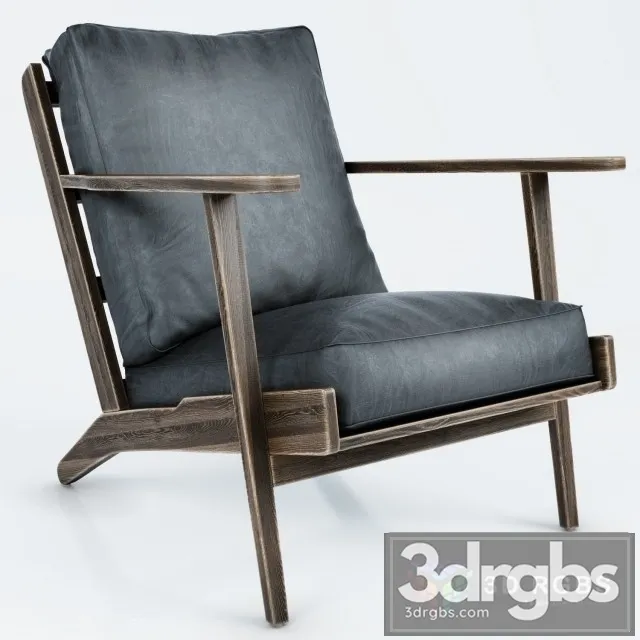 Brooks House Armchair 3D Model Download Brooks House Armchair 3D Model Download