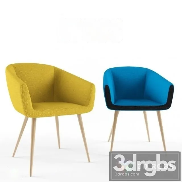 Bros Ginevra Chair 3D Model Download