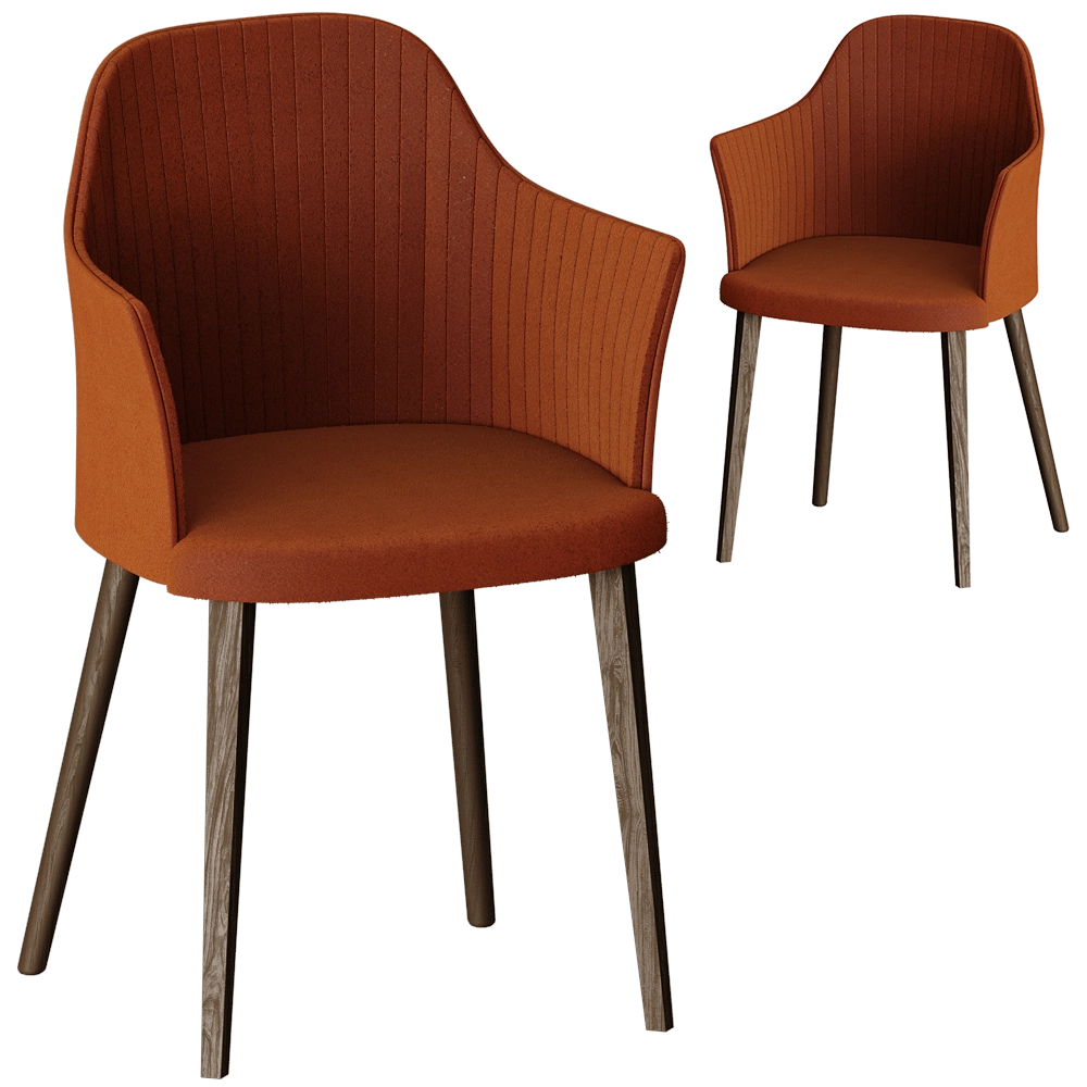 Bross – Armchair Break 1645 3D Model Bross – Armchair Break 1645 3D Model