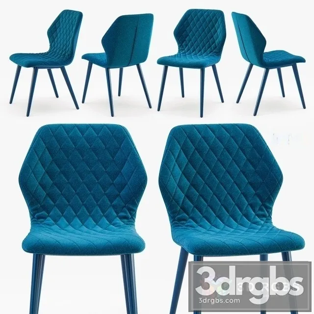 Bross Italia Ava Chair 3D Model Download