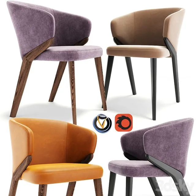 Bross Nora Armchair 3D Model