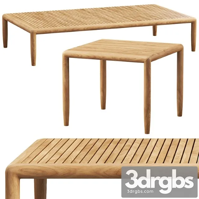 Brown Jordan Maldives Coffee Tables 2 Options 3D Model Download Brown Jordan Maldives Coffee Tables 2 Options 3D Model Download