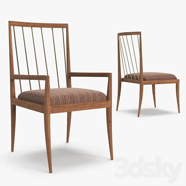 Brownstone – Madison dining armchair 3DModel