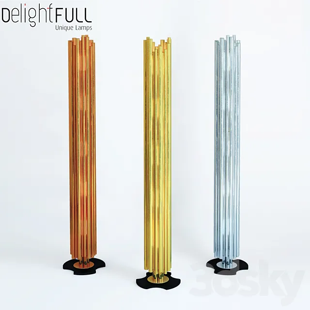 Brubeck floor lamp Delightfull 3DModel Brubeck floor lamp Delightfull 3DModel