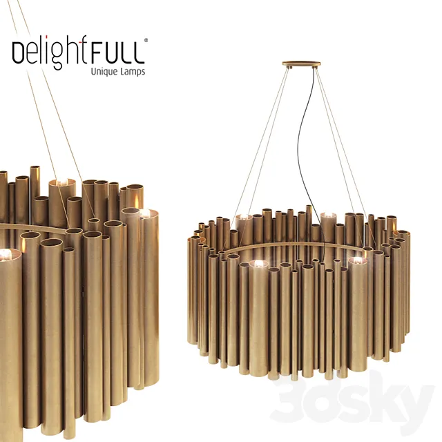 Brubeck suspension light 3D Model