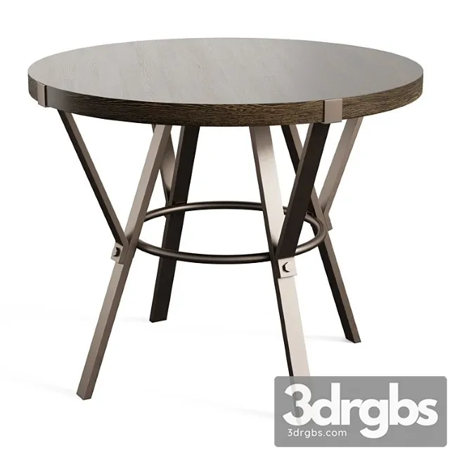 Bruce Counter Height Iron Dining Table 3D Model Download Bruce Counter Height Iron Dining Table 3D Model Download