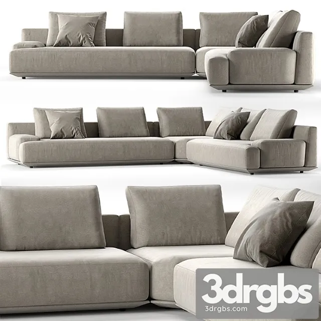 Bruce sofa 2 3D Model Download Bruce sofa 2 3D Model Download