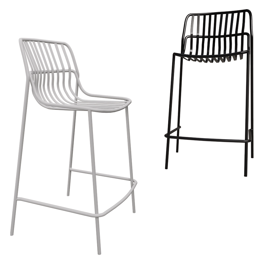 Brunner – Barstool Crona steel 3D Model