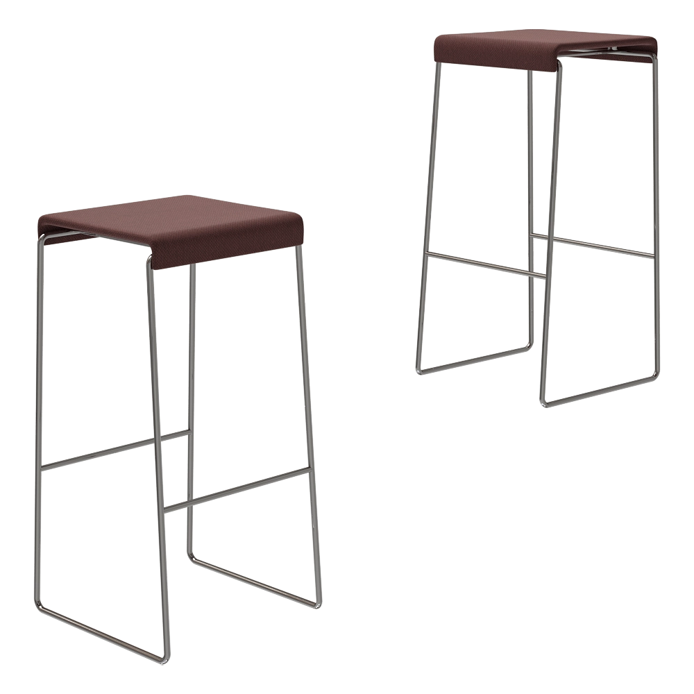 Brunner – Barstool Fina 3D Model Brunner – Barstool Fina 3D Model