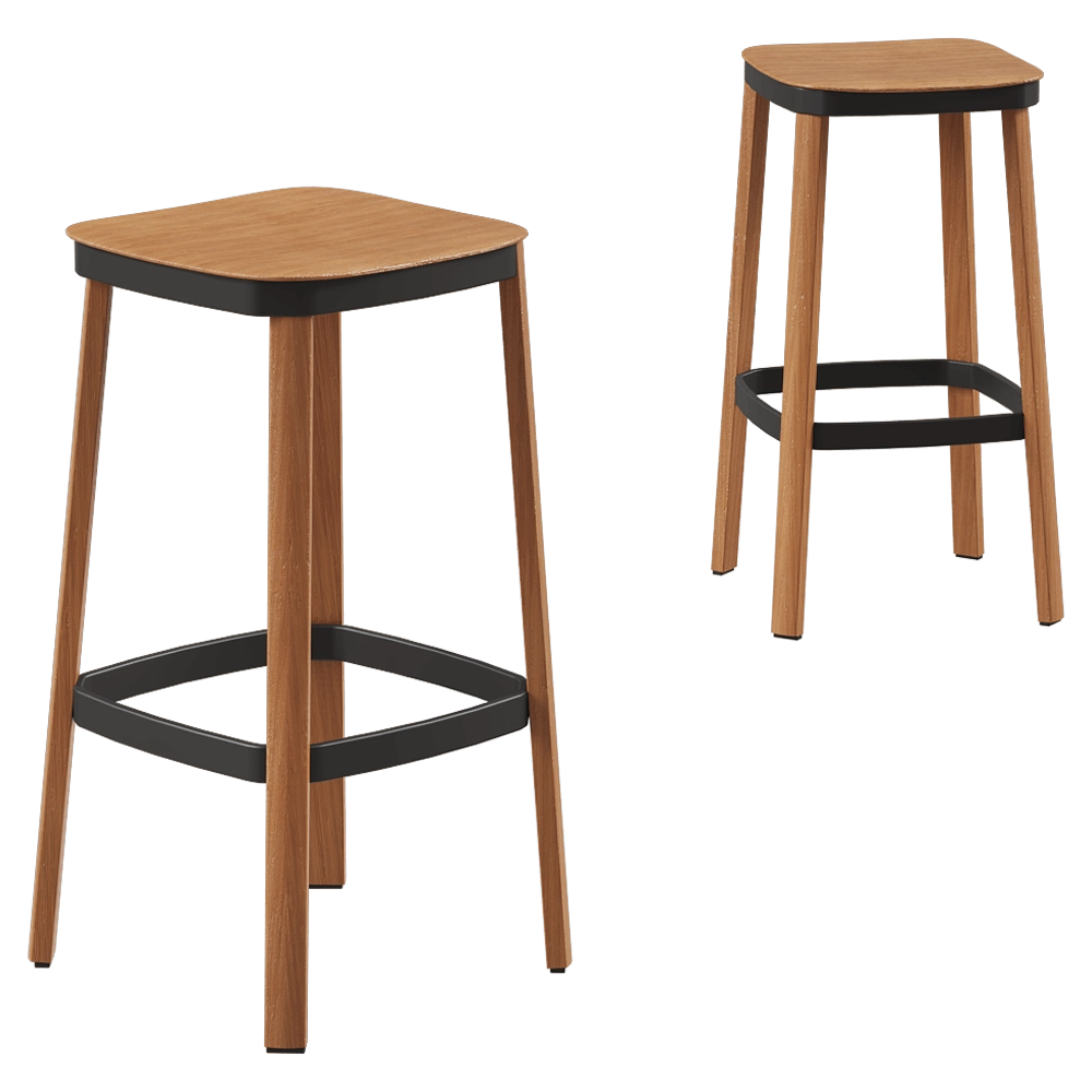 Brunner – Barstool Nate 2 3D Model Brunner – Barstool Nate 2 3D Model
