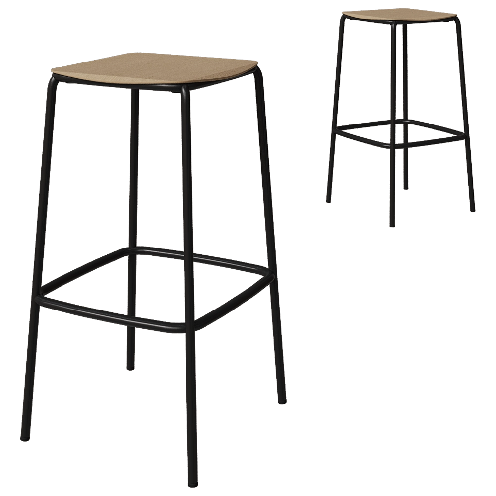 Brunner – Barstool nate s 3D Model Brunner – Barstool nate s 3D Model