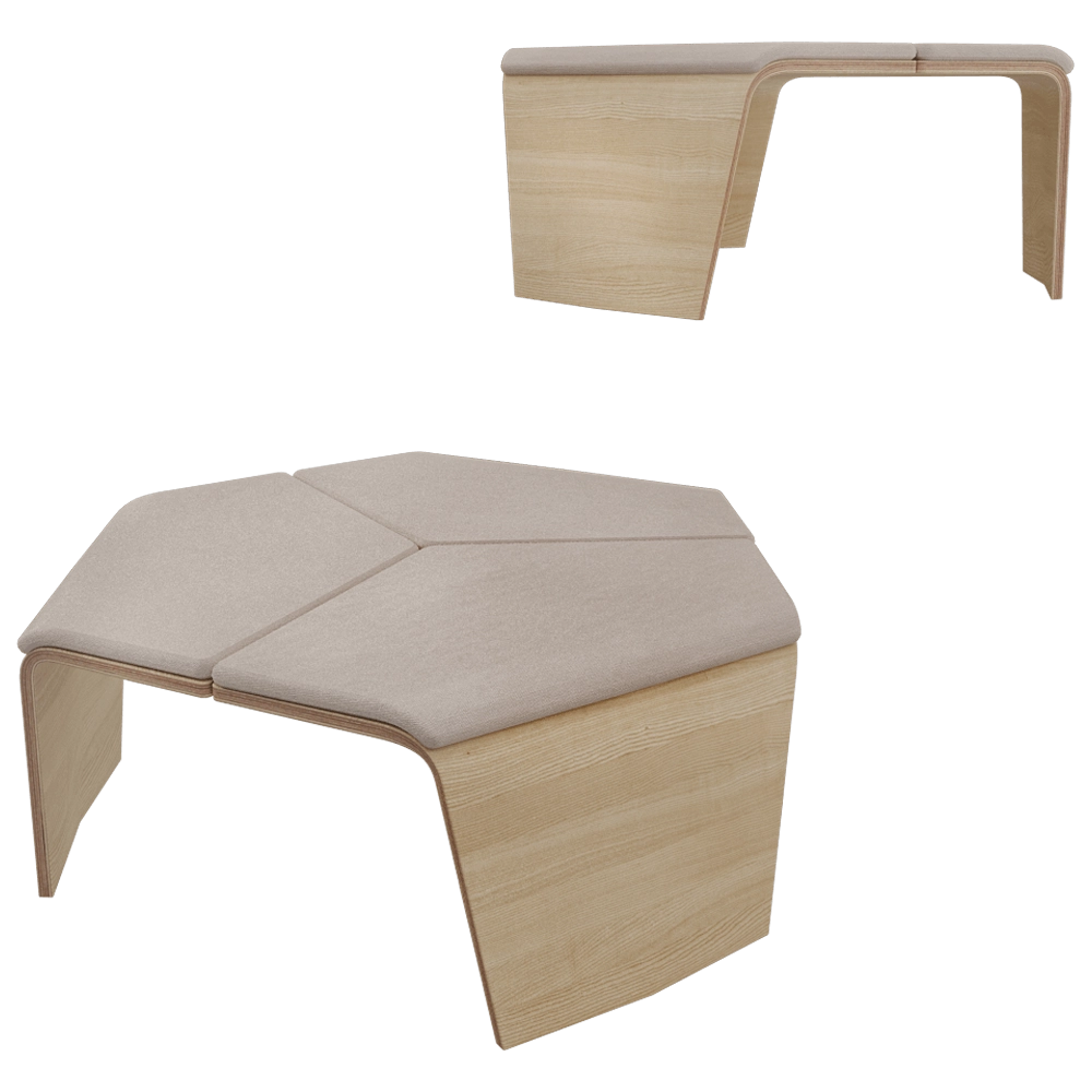 Brunner – Bench hoc 3D Model