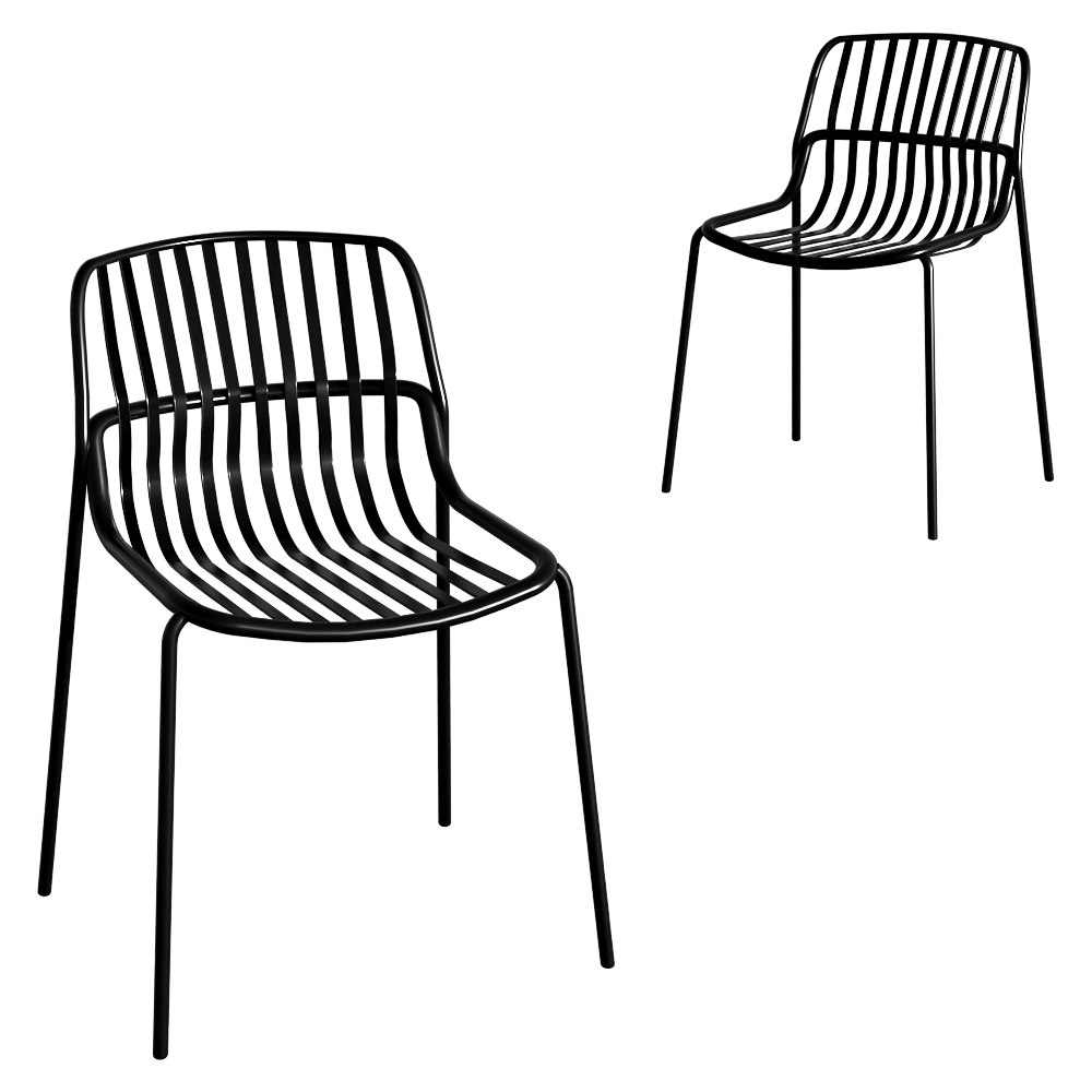 Brunner – Chair crona steel 3D Model