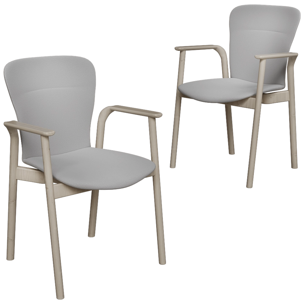 Brunner – Chair Feel Stacking 3D Model