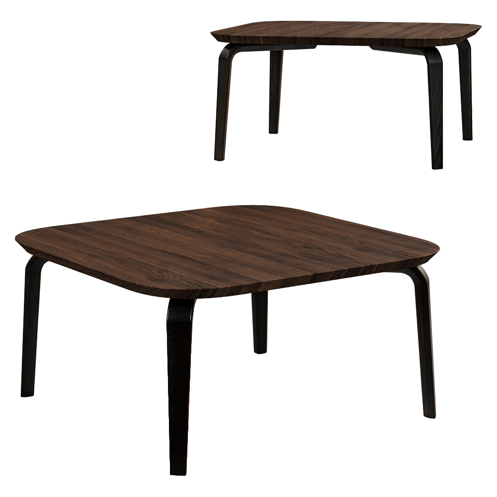 Brunner – Coffee table crona lounge 3D Model