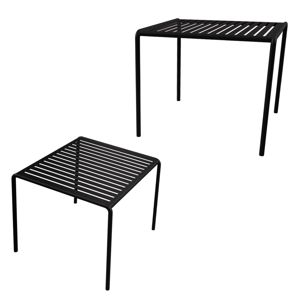 Brunner – Outdoor table crona steel 3D Model Brunner – Outdoor table crona steel 3D Model
