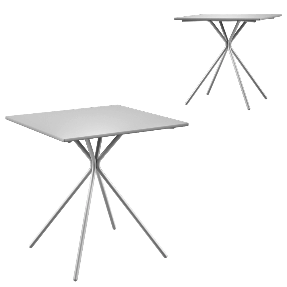 Brunner – Table Crona steel 3D Model
