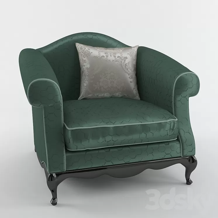 Bruno Zampa Fly Armchair 3D Model Bruno Zampa Fly Armchair 3D Model