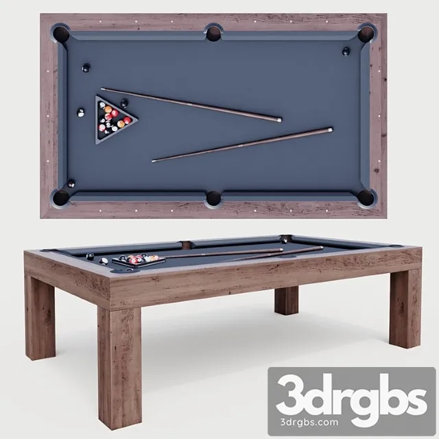Brunswick parsons billiards table 3D Model Download