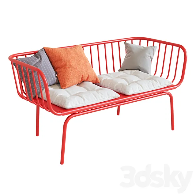 BRUSEN Sofa by IKEA 3D Model