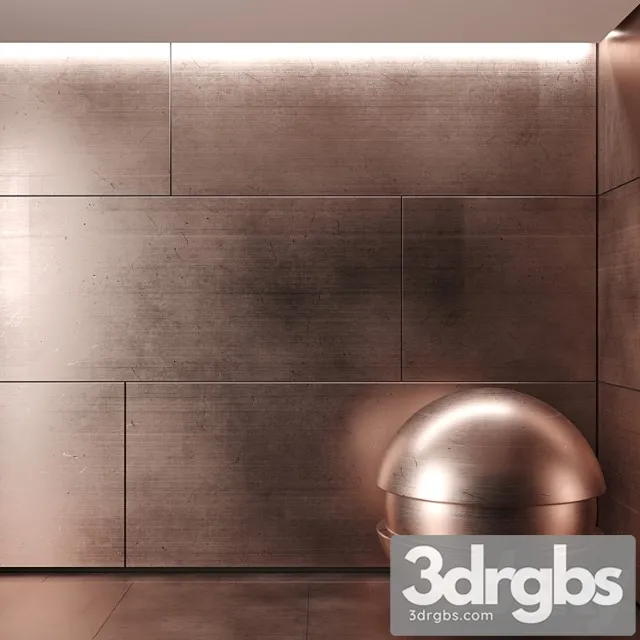 Brushed Copper 3D Model Download