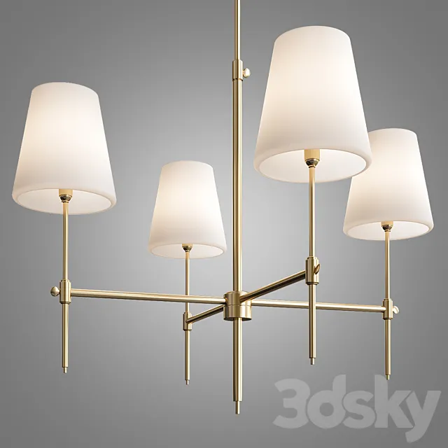 Bryant Small Chandelier 3D Model