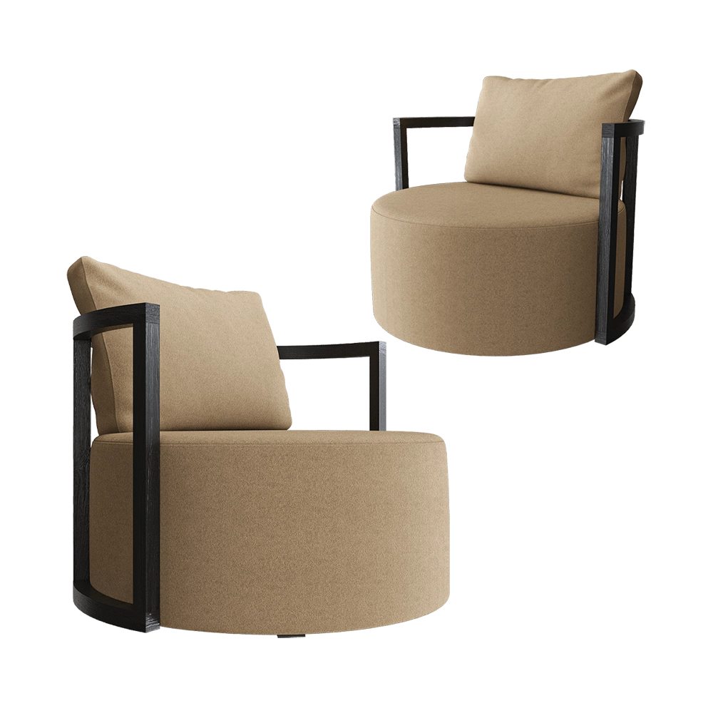 B&T Design – Armchair Lounge Kav 3D Model B&T Design – Armchair Lounge Kav 3D Model