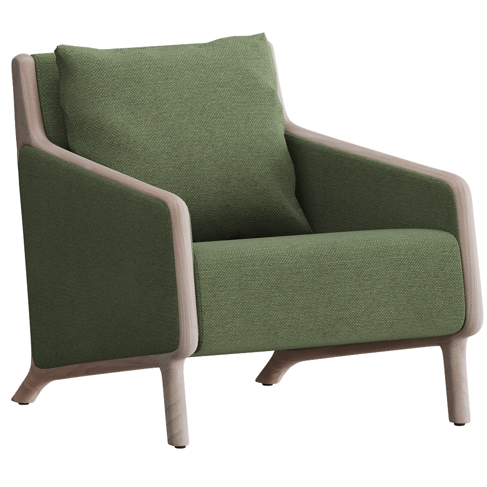 B&T Design – Lounge chair Isola 3D Model B&T Design – Lounge chair Isola 3D Model