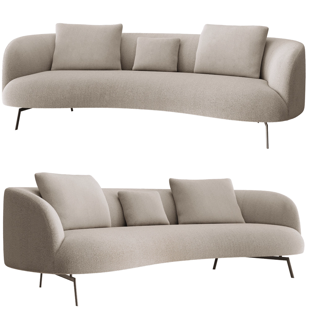 B&T Design – Sofa Zen 3D Model B&T Design – Sofa Zen 3D Model