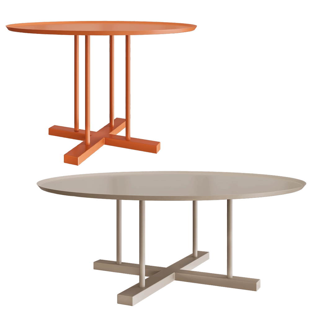 B&T Design – Table Sini indoor 3D Model B&T Design – Table Sini indoor 3D Model