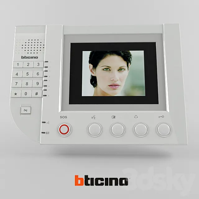 bticino video intercom 3DModel