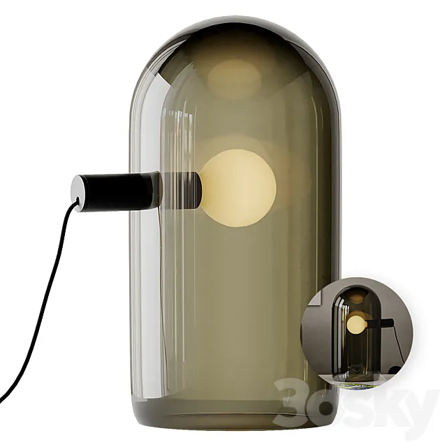 Bub Table Lamp bu BLU DOT 3D Model Bub Table Lamp bu BLU DOT 3D Model